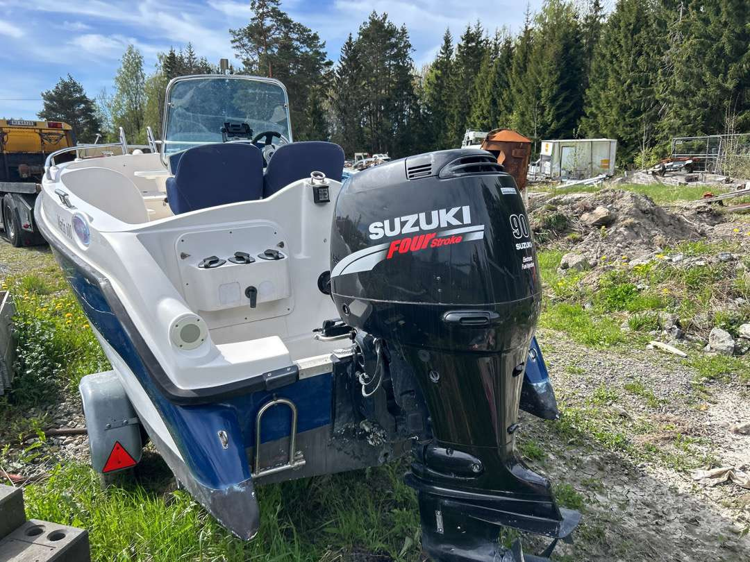 19 fots Båt Viksund Marlin 600 + båtmotor Suzuki 90 Hk - Друга техника: снимка 4 19 fots Båt Viksund Marlin 600 + båtmotor Suzuki 90 Hk - Друга техника: снимка 4