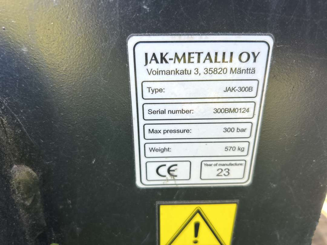 2023 JAK 300B Gravemaskin Tresaksklype m/ S70-feste - Прикачен инвентар за Строителна техника: снимка 4 2023 JAK 300B Gravemaskin Tresaksklype m/ S70-feste - Прикачен инвентар за Строителна техника: снимка 4