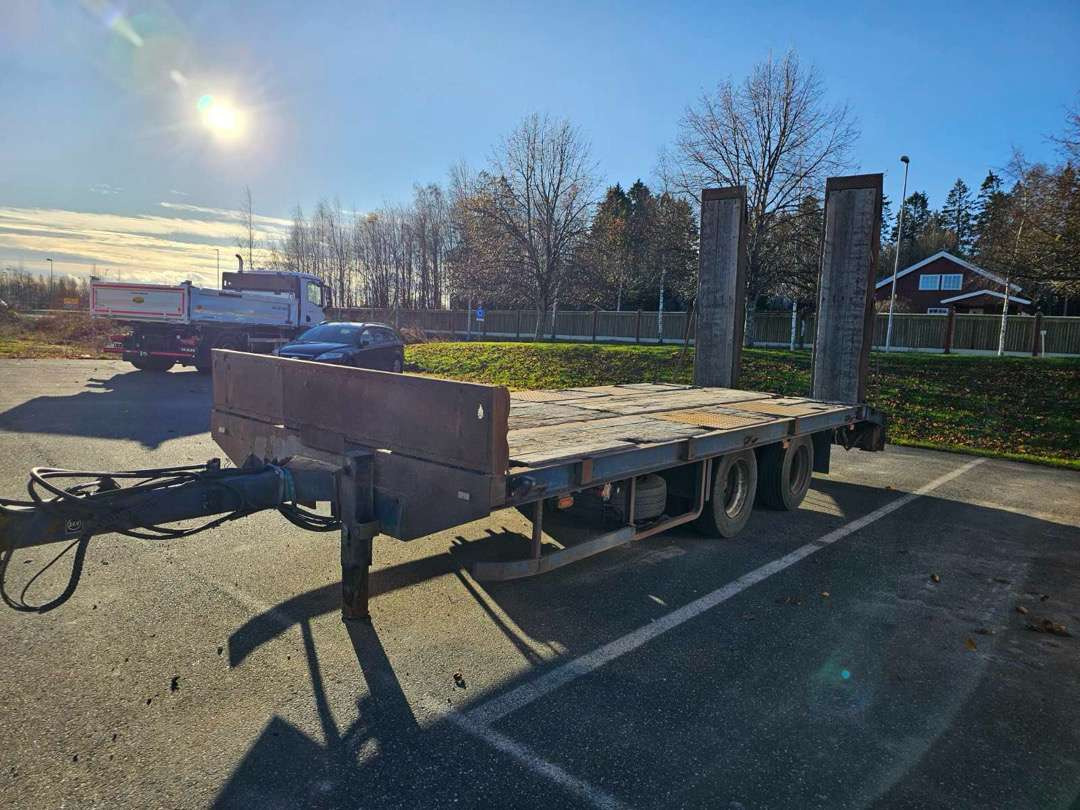 2006 Maskinhenger Zrust Trailer Zpt-18 EU-godkjent - Ремарке: снимка 1 2006 Maskinhenger Zrust Trailer Zpt-18 EU-godkjent - Ремарке: снимка 1