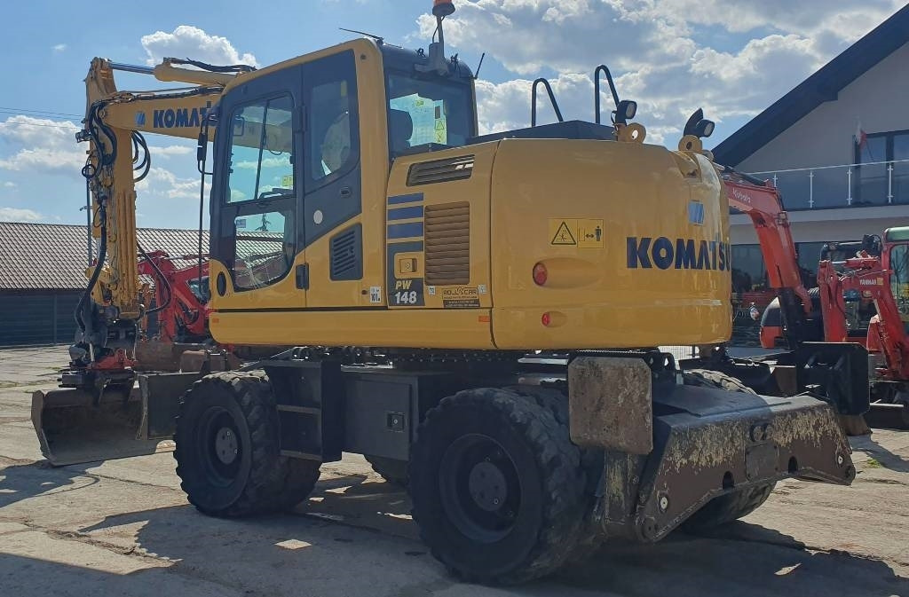 Komatsu PW148-10 - Колесен багер: снимка 2 Komatsu PW148-10 - Колесен багер: снимка 2