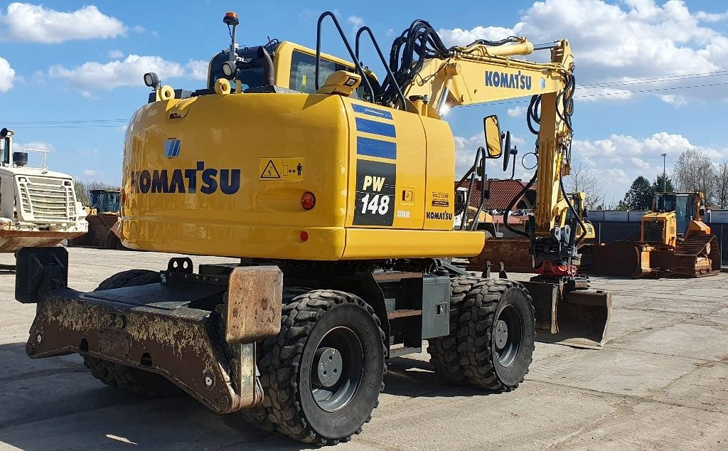 Komatsu PW148-10 - Колесен багер: снимка 5 Komatsu PW148-10 - Колесен багер: снимка 5