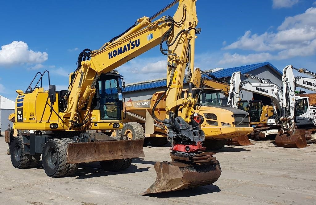 Komatsu PW148-10 - Колесен багер: снимка 4 Komatsu PW148-10 - Колесен багер: снимка 4