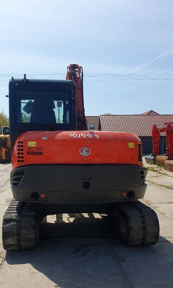 Kubota KX 080-4 - Мини багер: снимка 3 Kubota KX 080-4 - Мини багер: снимка 3