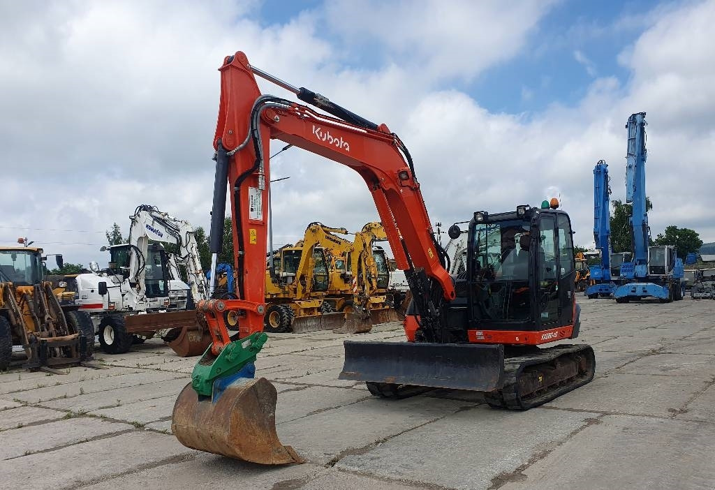 Kubota KX 080-4a - Мини багер: снимка 1 Kubota KX 080-4a - Мини багер: снимка 1