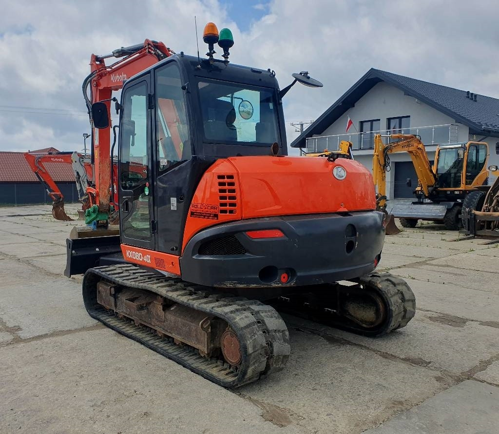 Kubota KX 080-4a - Мини багер: снимка 2 Kubota KX 080-4a - Мини багер: снимка 2