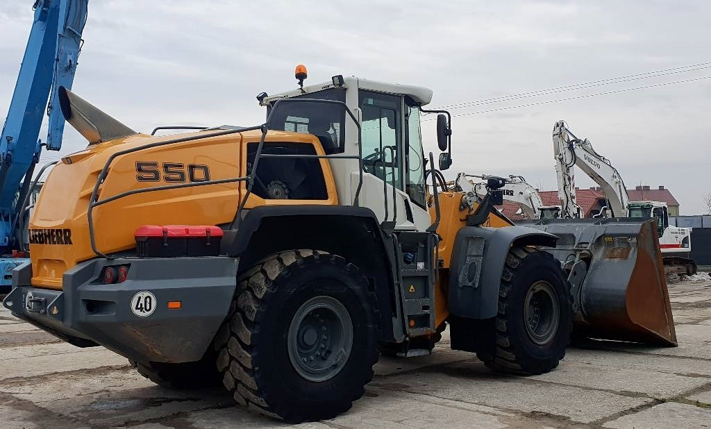 Liebherr L550 xpower - Колесен товарач: снимка 4 Liebherr L550 xpower - Колесен товарач: снимка 4