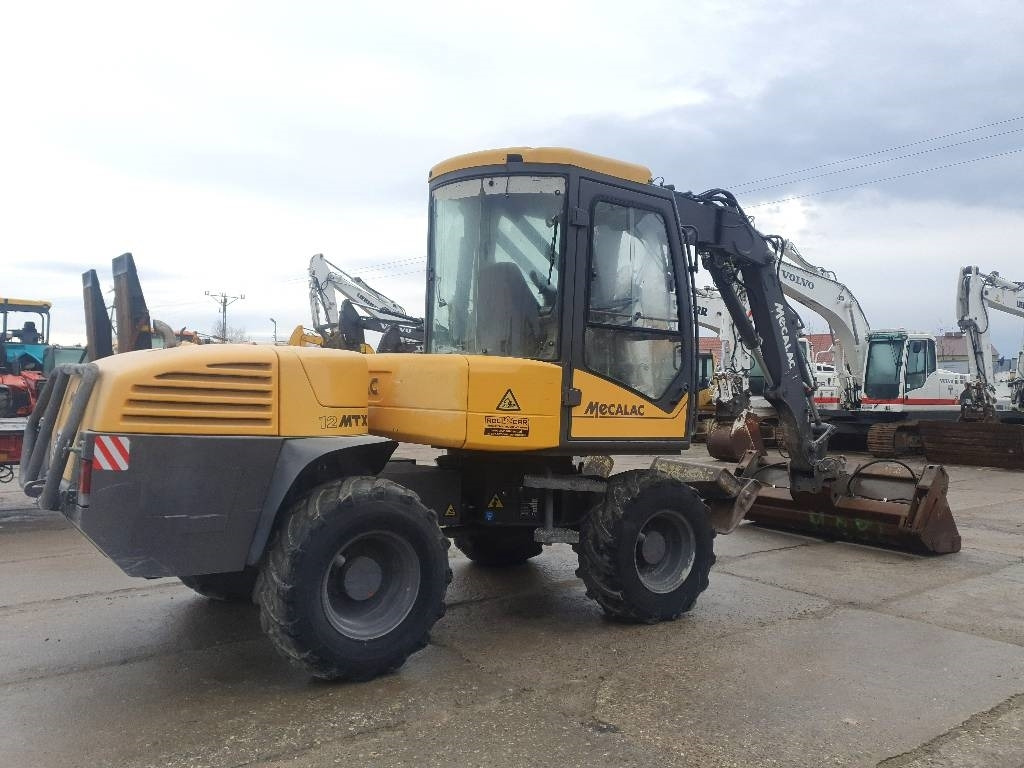Mecalac 12 M TX - Колесен багер: снимка 5 Mecalac 12 M TX - Колесен багер: снимка 5