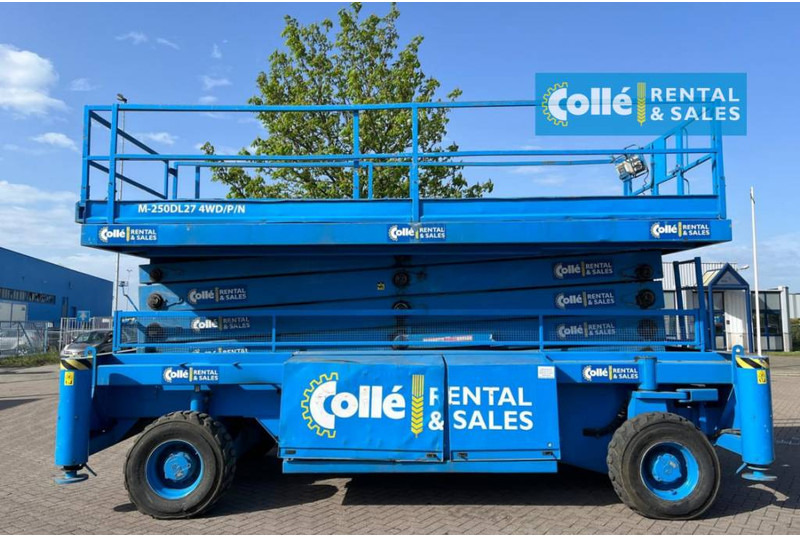 Holland lift M 250 DL 27 | 2003 - Ножична работна платформа: снимка 1 Holland lift M 250 DL 27 | 2003 - Ножична работна платформа: снимка 1