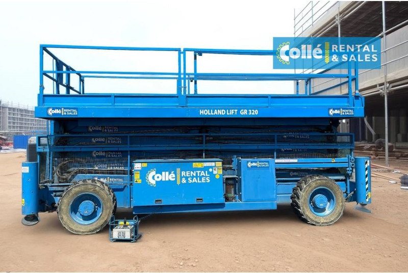 Holland lift Megastar G-320DL30 4WDS/N | 2006 - Ножична работна платформа: снимка 1 Holland lift Megastar G-320DL30 4WDS/N | 2006 - Ножична работна платформа: снимка 1