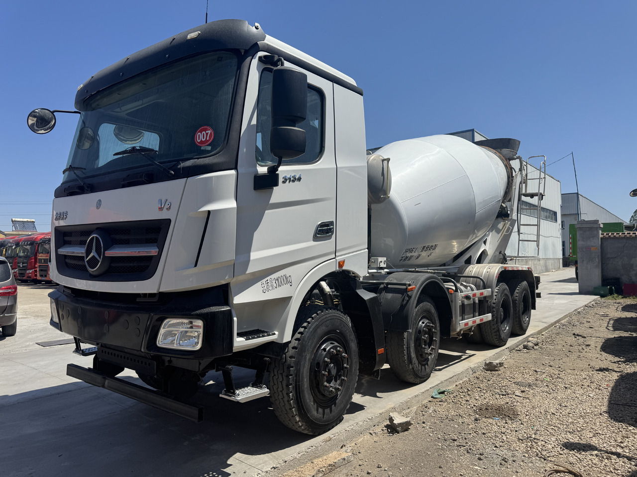 BEIFANG MERCEDES-BENZ - Бетоновоз: снимка 4 BEIFANG MERCEDES-BENZ - Бетоновоз: снимка 4