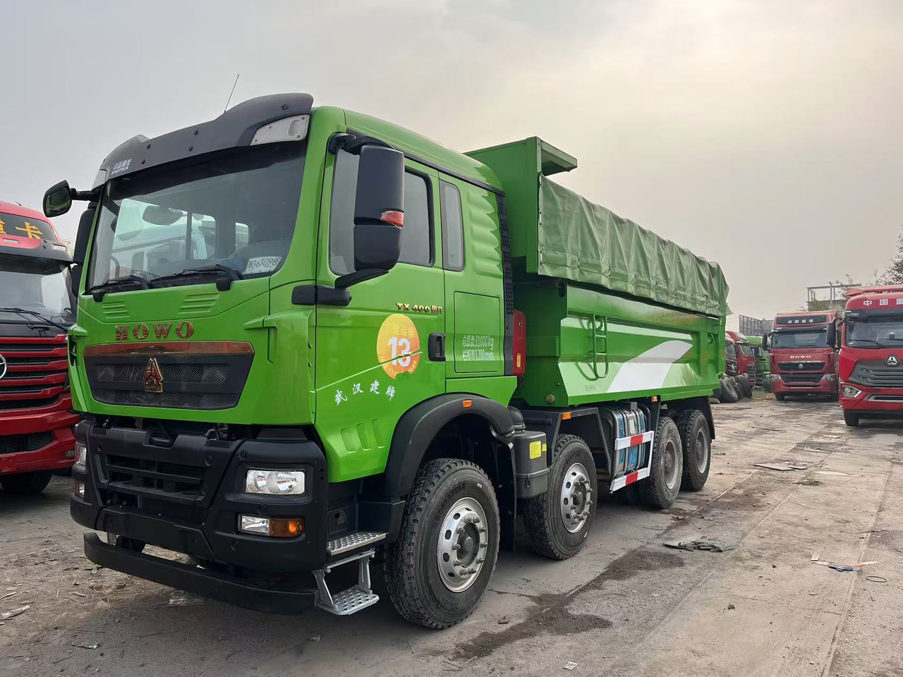 Нови Самосвал камион За превоз на дървесина HOWO: снимка 1