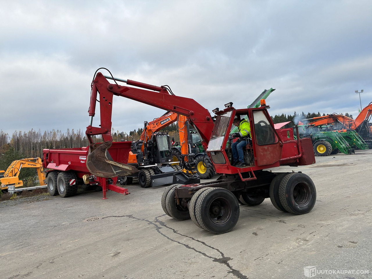 Atlas AB1202 kaivinkone *ALV-vähennyskelpoinen* WTK, Lempäälä - Колесен багер: снимка 1 Atlas AB1202 kaivinkone *ALV-vähennyskelpoinen* WTK, Lempäälä - Колесен багер: снимка 1
