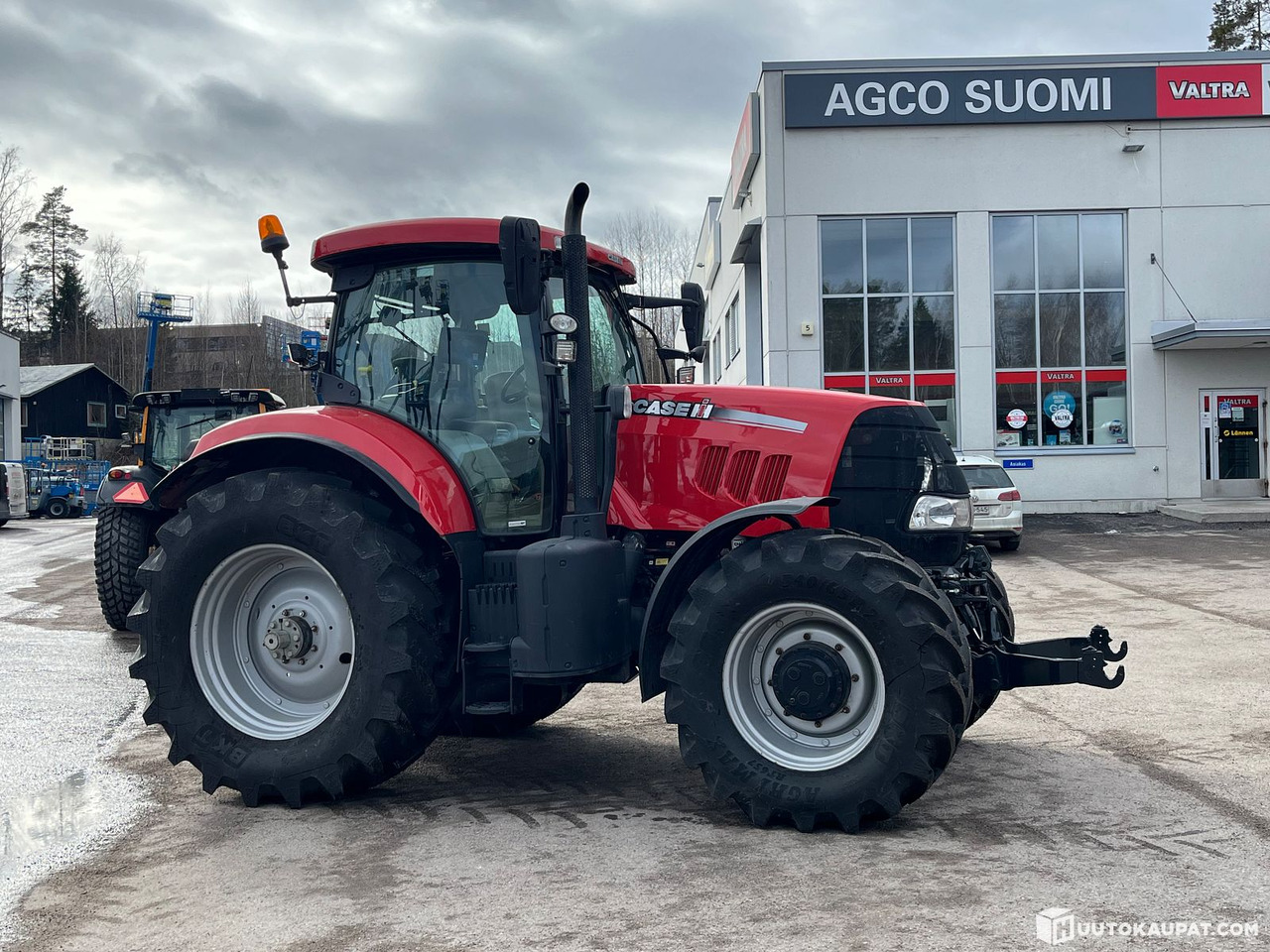 Case IH Puma 160, tractor with front linkage, 6,581 h, 2014, Espoo - Трактор: снимка 3 Case IH Puma 160, tractor with front linkage, 6,581 h, 2014, Espoo - Трактор: снимка 3