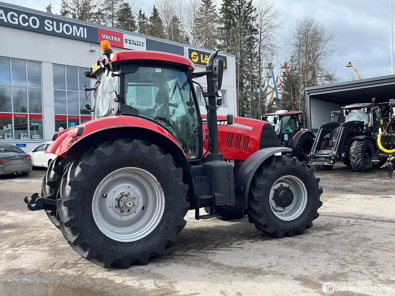 Case IH Puma 160, tractor with front linkage, 6,581 h, 2014, Espoo - Трактор: снимка 5 Case IH Puma 160, tractor with front linkage, 6,581 h, 2014, Espoo - Трактор: снимка 5