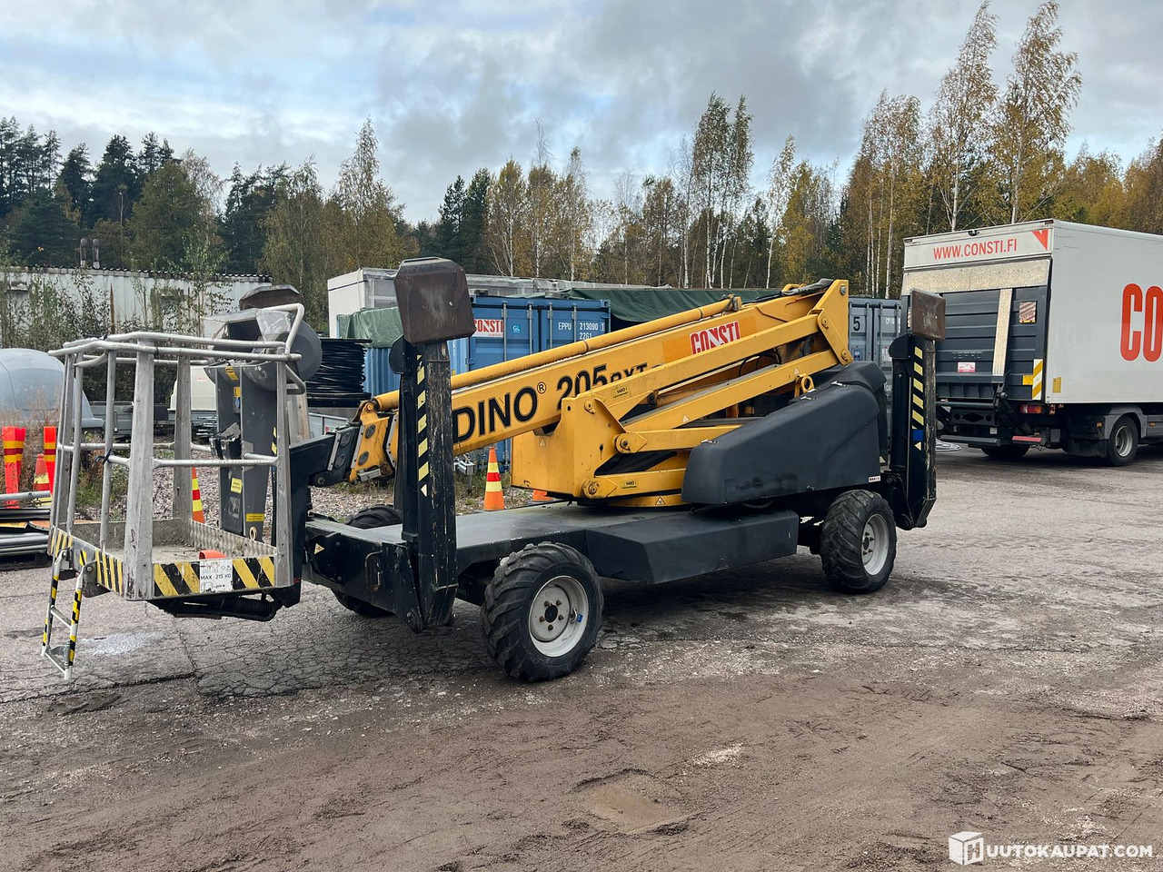 Dino 205RXT, Kuukulkija henkilönostin, Kymppi voimassa vuoteen 2029, Korjattavaksi, 2005, Vantaa - Вишка на ремарке: снимка 2 Dino 205RXT, Kuukulkija henkilönostin, Kymppi voimassa vuoteen 2029, Korjattavaksi, 2005, Vantaa - Вишка на ремарке: снимка 2