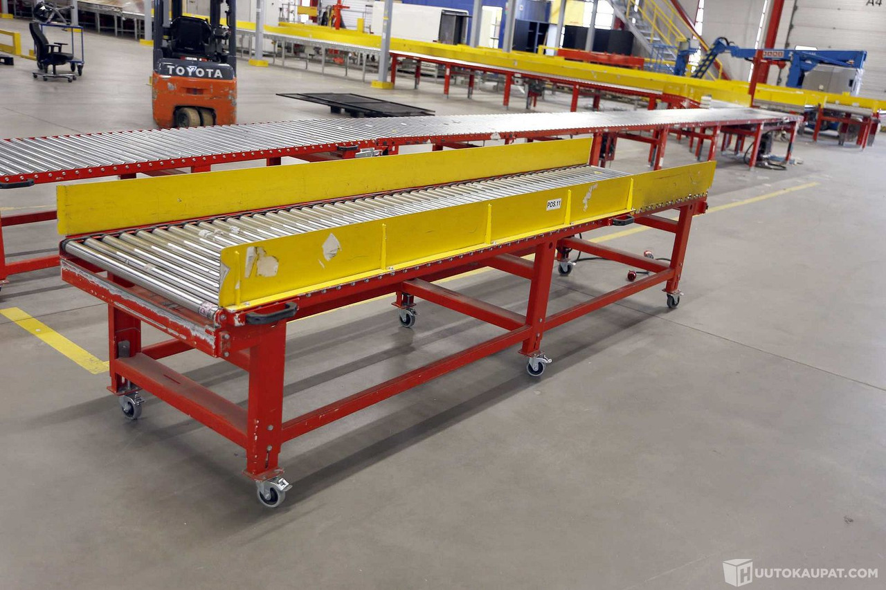 Moottoroitu, liikuteltava rullakuljetin, Ferroplan Oy. LGS6020, Vantaa - Друга техника: снимка 2 Moottoroitu, liikuteltava rullakuljetin, Ferroplan Oy. LGS6020, Vantaa - Друга техника: снимка 2