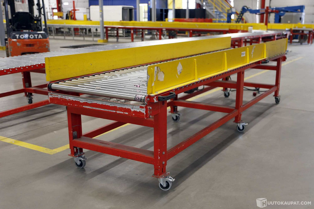 Moottoroitu, liikuteltava rullakuljetin, Ferroplan Oy. LGS6020, Vantaa - Друга техника: снимка 1 Moottoroitu, liikuteltava rullakuljetin, Ferroplan Oy. LGS6020, Vantaa - Друга техника: снимка 1