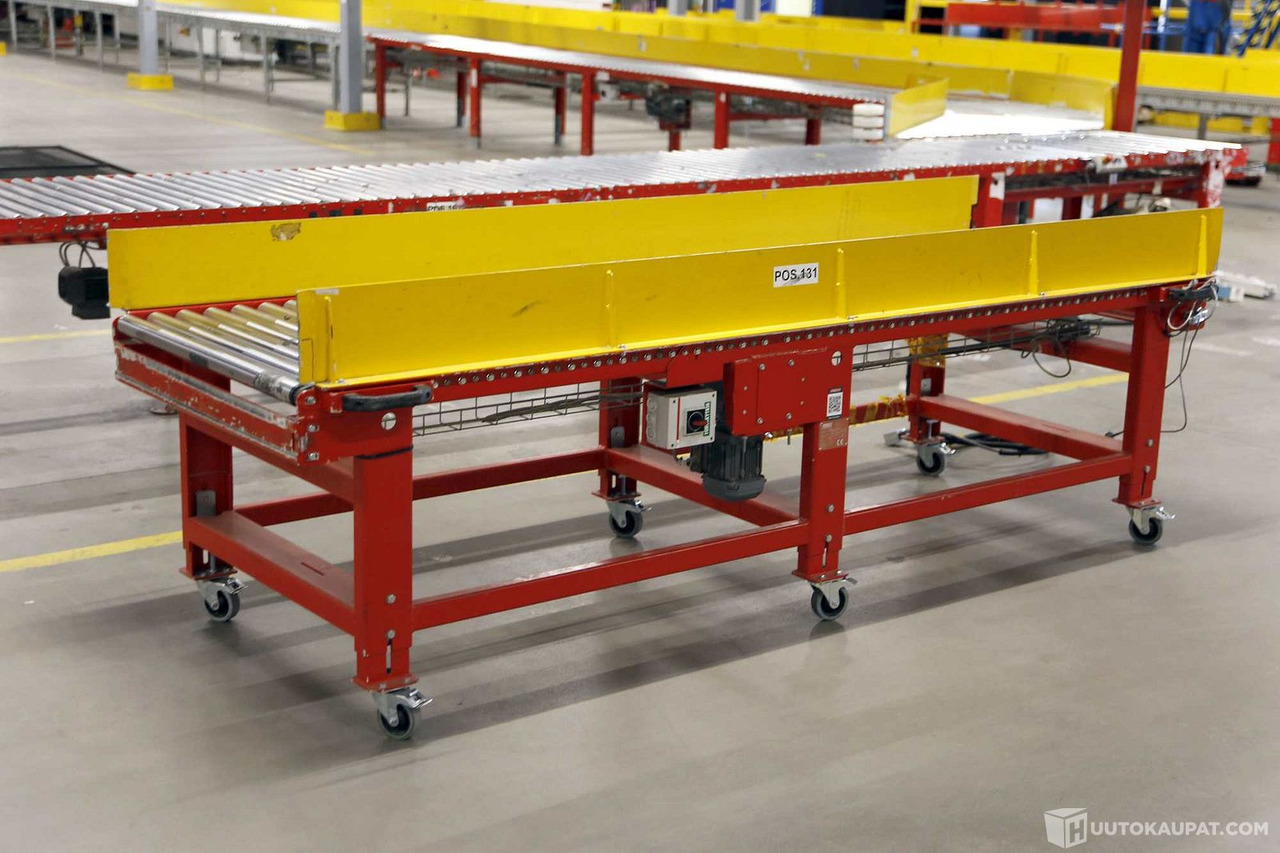 Moottoroitu, liikuteltava rullakuljetin, Ferroplan Oy. LGS6021, Vantaa - Друга техника: снимка 2 Moottoroitu, liikuteltava rullakuljetin, Ferroplan Oy. LGS6021, Vantaa - Друга техника: снимка 2