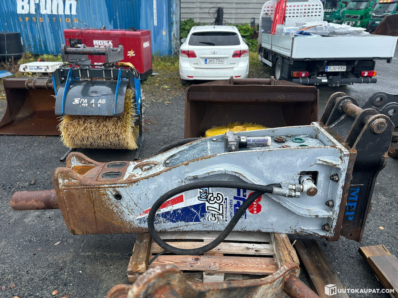 Furukawa 375 FXJ + NTP30 MEP coupler. Hydraulic breaker. 2015, Tornio - Хидравличен чук: снимка 1 Furukawa 375 FXJ + NTP30 MEP coupler. Hydraulic breaker. 2015, Tornio - Хидравличен чук: снимка 1