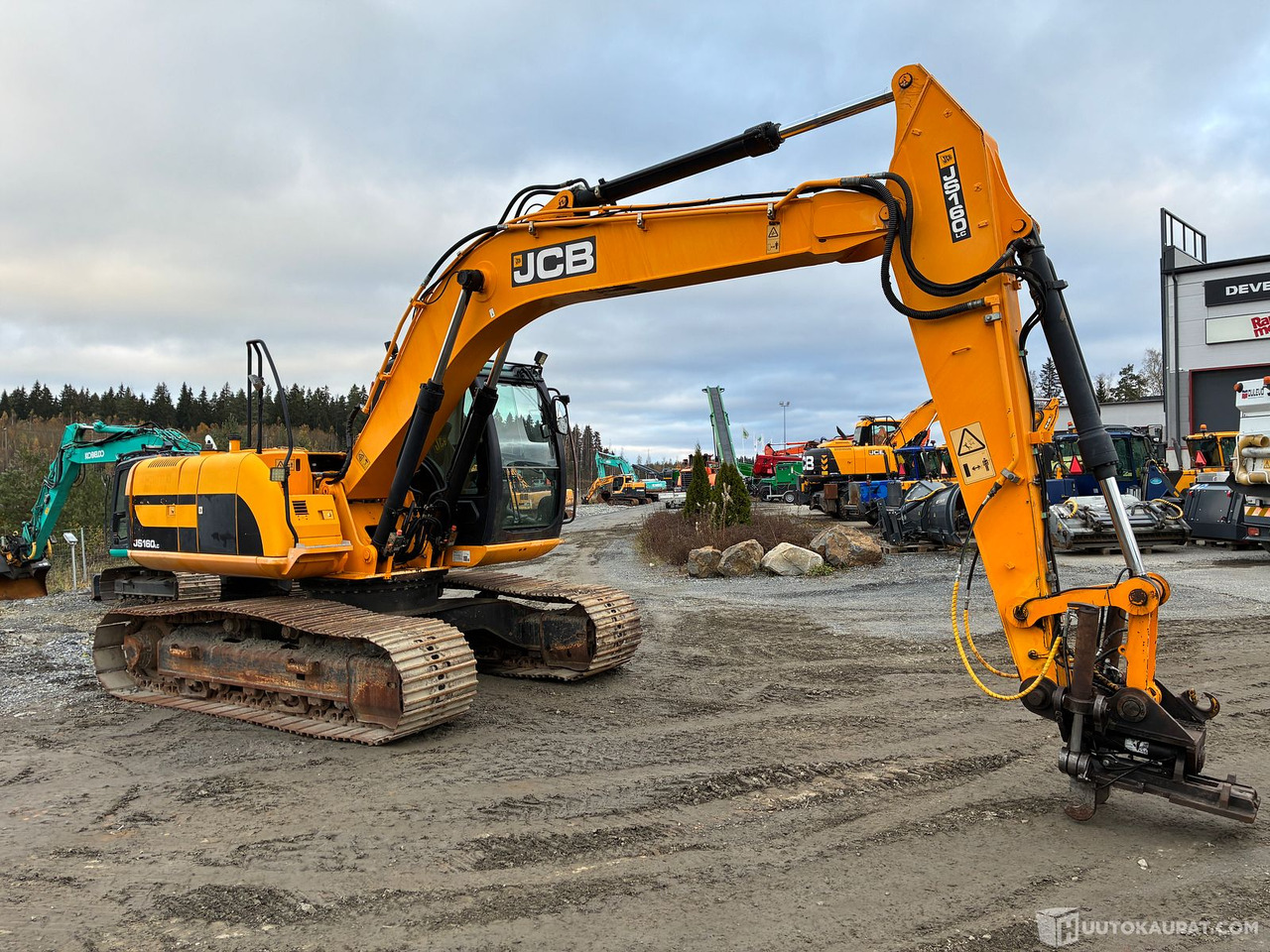 JCB JS 160 lc, 2011 Tela alustainen Kaivinkone WTK, Lempäälä - Верижен багер: снимка 4 JCB JS 160 lc, 2011 Tela alustainen Kaivinkone WTK, Lempäälä - Верижен багер: снимка 4