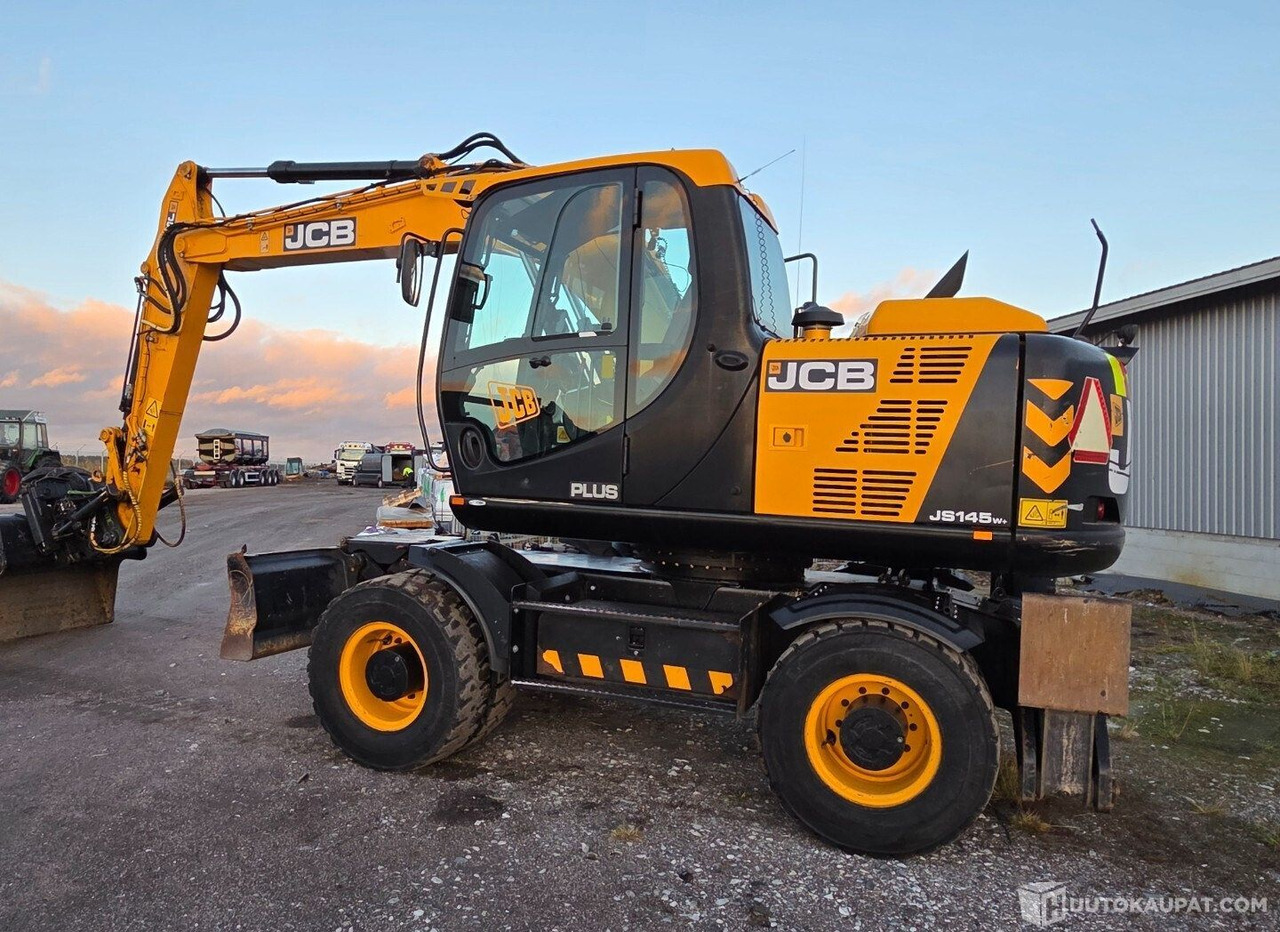 JCB JS145W Steelwristillä, 2018, Lappeenranta - Колесен багер: снимка 1 JCB JS145W Steelwristillä, 2018, Lappeenranta - Колесен багер: снимка 1