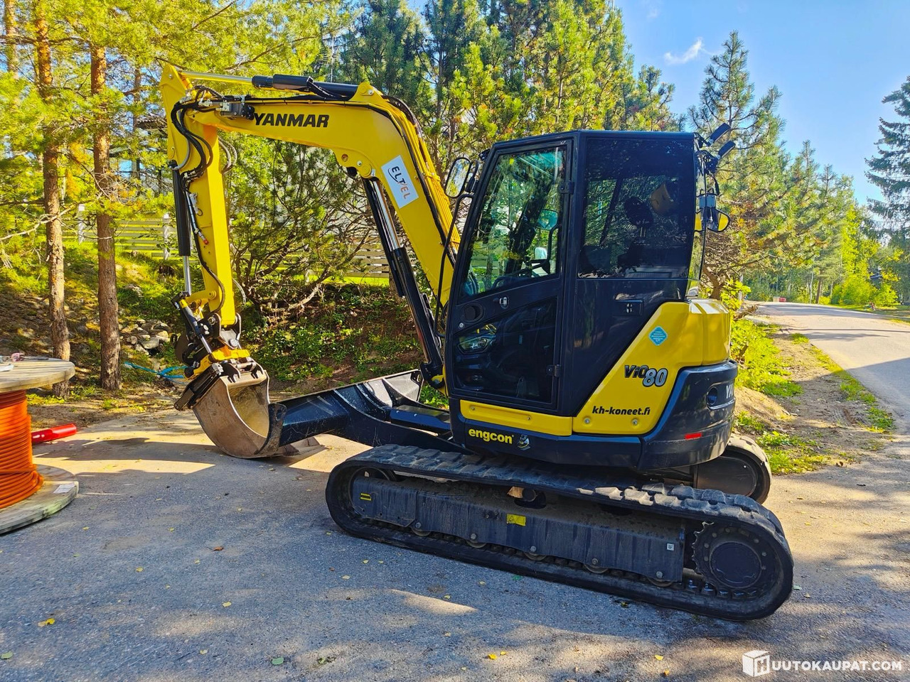 Kaivinkone Yanmar Vio80, 2022, Vantaa - Мини багер: снимка 1 Kaivinkone Yanmar Vio80, 2022, Vantaa - Мини багер: снимка 1