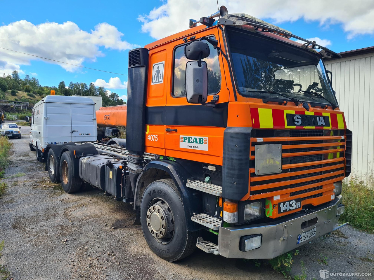 Scania R143 H -6x2 V8 ADR, 1990, Salo - Камион: снимка 1 Scania R143 H -6x2 V8 ADR, 1990, Salo - Камион: снимка 1