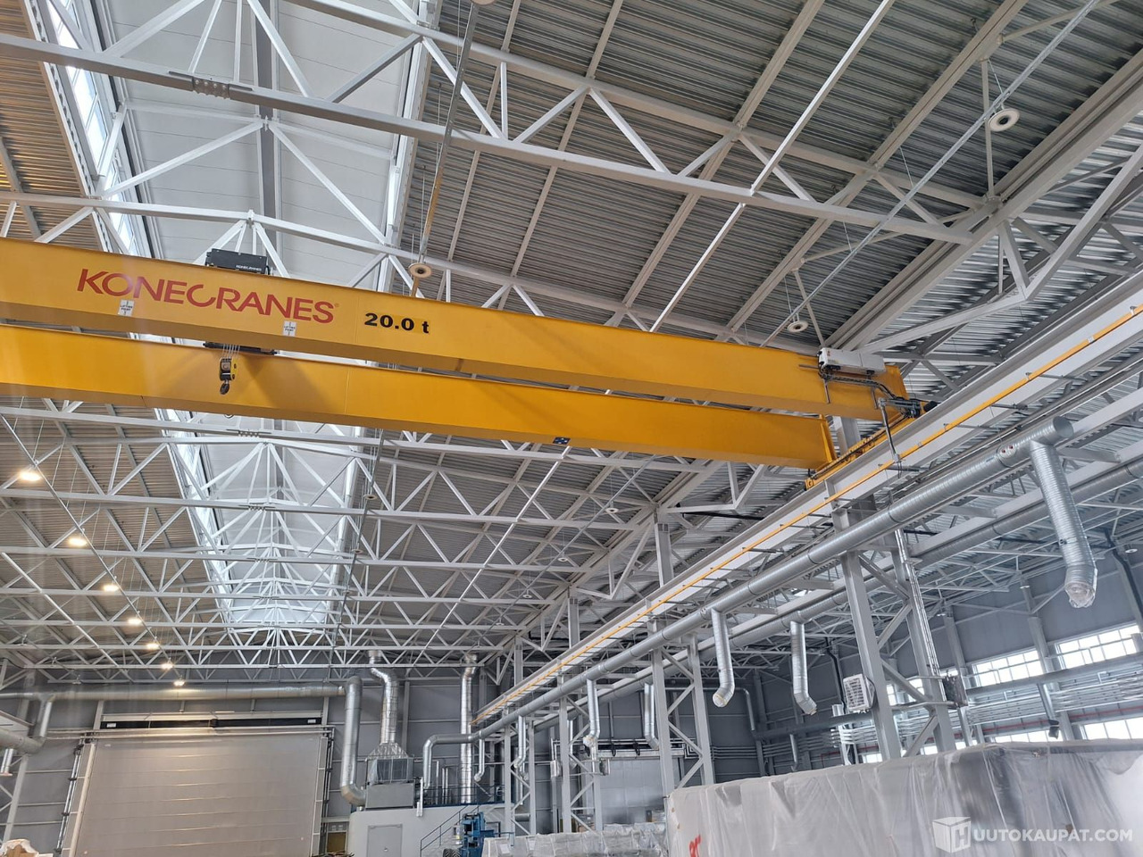 Konecranes 20t siltanosturi, käyttämätön, Pyhäjoki - Портален кран: снимка 1 Konecranes 20t siltanosturi, käyttämätön, Pyhäjoki - Портален кран: снимка 1