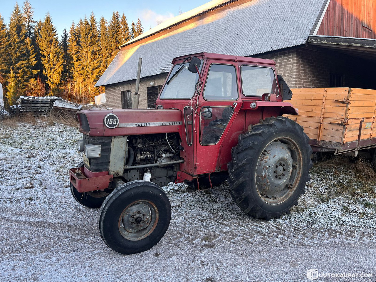Massey Ferguson 165 S tractor, 1974, Karkkila - Трактор: снимка 1 Massey Ferguson 165 S tractor, 1974, Karkkila - Трактор: снимка 1