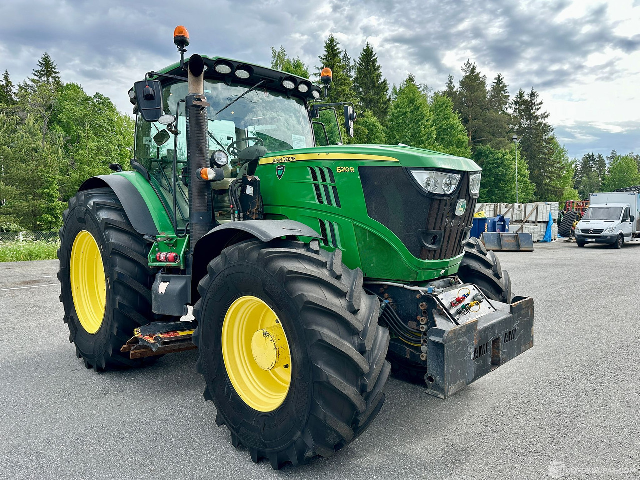 John Deere 6210 R AutoPower, 2013, 6.8 l, 11 400 h KATSO VARUSTEET!, Lempäälä - Селскостопанска техника: снимка 1 John Deere 6210 R AutoPower, 2013, 6.8 l, 11 400 h KATSO VARUSTEET!, Lempäälä - Селскостопанска техника: снимка 1