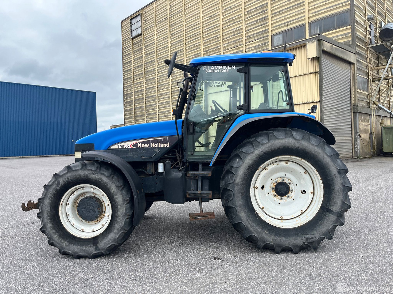New Holland TM155, traktori etunostolaitteeella, 2004,, Salo - Селскостопанска техника: снимка 5 New Holland TM155, traktori etunostolaitteeella, 2004,, Salo - Селскостопанска техника: снимка 5