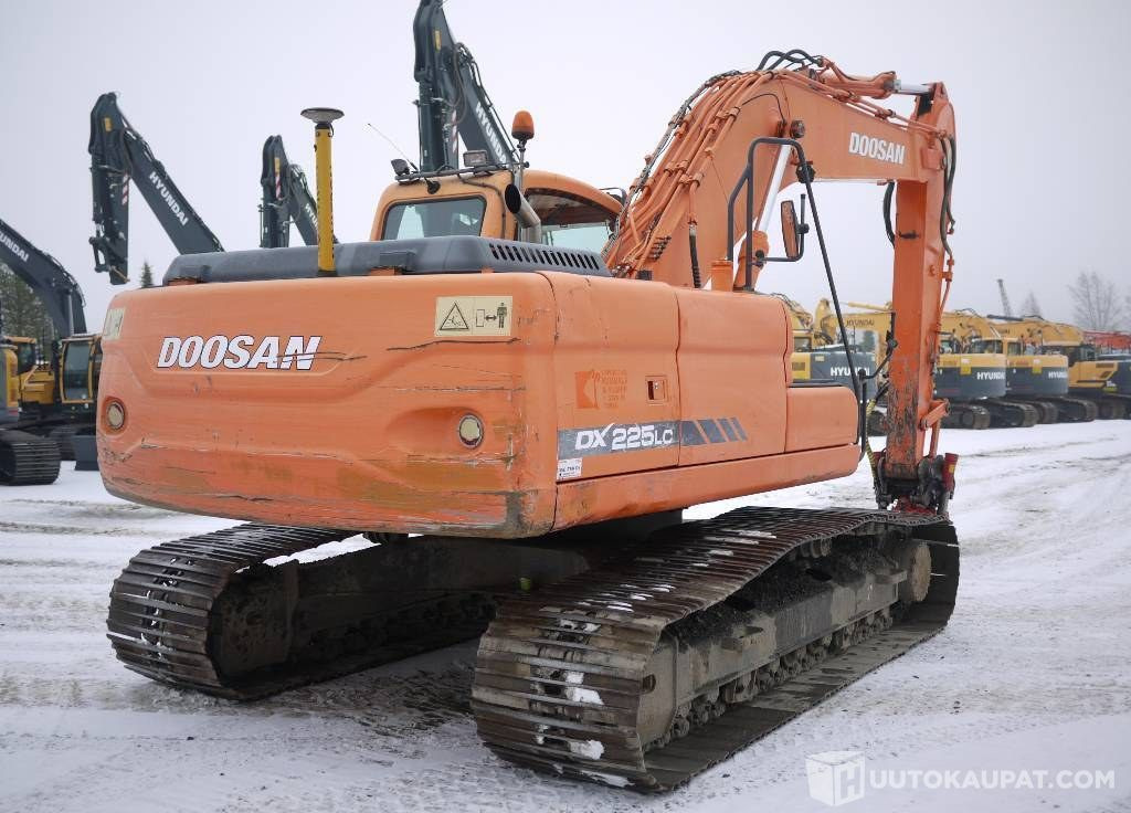 Doosan DX 225 LC, 2008, 16 115 h Kaivinkone, Humppila - Строителна техника: снимка 4 Doosan DX 225 LC, 2008, 16 115 h Kaivinkone, Humppila - Строителна техника: снимка 4