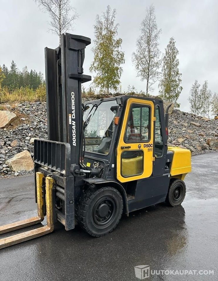 Doosan Daewoo D50-C2, 2007, 4 900 h dieseltrukki, Lempäälä - Строителна техника: снимка 1 Doosan Daewoo D50-C2, 2007, 4 900 h dieseltrukki, Lempäälä - Строителна техника: снимка 1