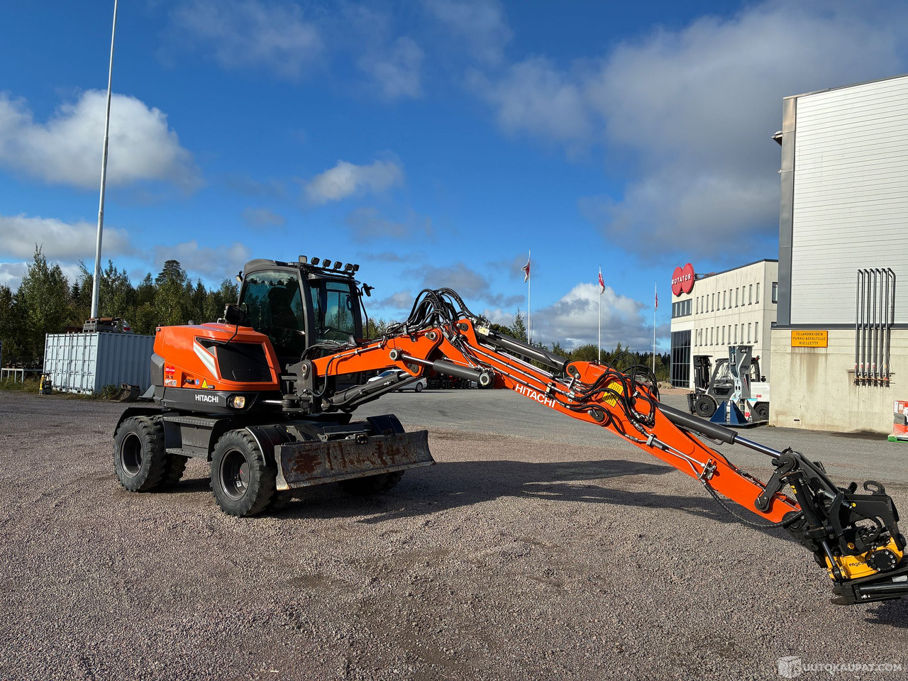 Hitachi ZX 95W-7, 2023 Pyörä alustainen kaivinkone, Pirkkala - Строителна техника: снимка 2 Hitachi ZX 95W-7, 2023 Pyörä alustainen kaivinkone, Pirkkala - Строителна техника: снимка 2