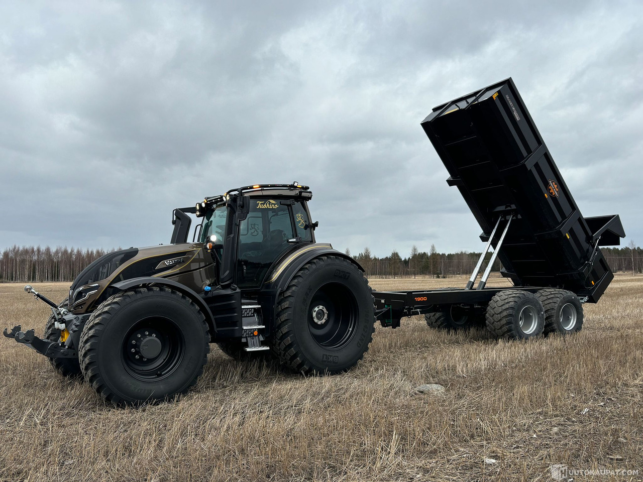 Valtra T 195 + Palmse Trailer, 2024 Tästä kylän komein yhdistelmä!, Kempele - Трактор: снимка 4 Valtra T 195 + Palmse Trailer, 2024 Tästä kylän komein yhdistelmä!, Kempele - Трактор: снимка 4