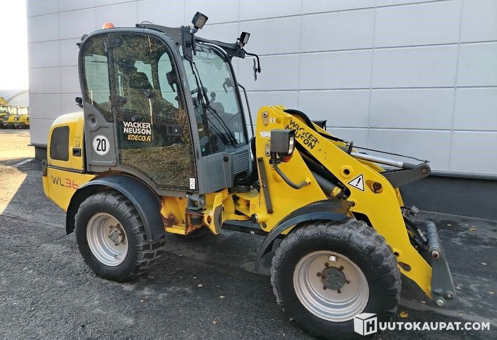 Wacker Neuson WL 36, 2014, 2 890 h Pyöräkuormaaja, Vantaa - Колесен товарач: снимка 5 Wacker Neuson WL 36, 2014, 2 890 h Pyöräkuormaaja, Vantaa - Колесен товарач: снимка 5