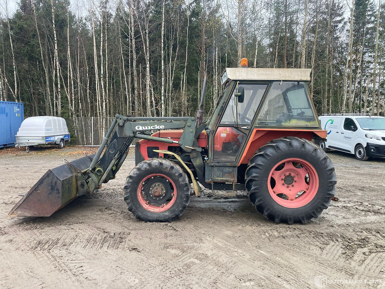 Zetor 7245, Nelivetotraktori, 1985, Marginaaliverollinen, Seinäjoki - Трактор: снимка 1 Zetor 7245, Nelivetotraktori, 1985, Marginaaliverollinen, Seinäjoki - Трактор: снимка 1