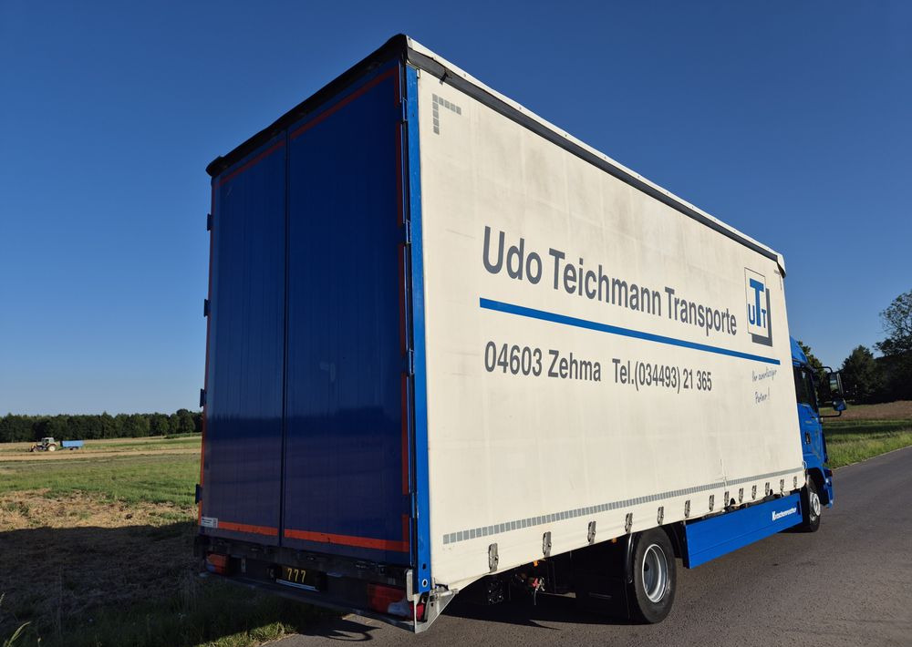 Камион с брезент MAN TGL 12.250 cena za ZESTAW TANDEM UNIKAT przebieg z Niemiec MANUAL HAK / EURO 6 / przyczepa zestaw jumbo / opony 80%: снимка 7