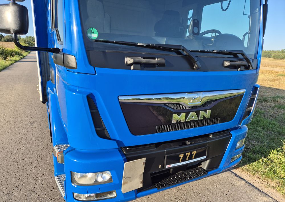 Камион с брезент MAN TGL 12.250 cena za ZESTAW TANDEM UNIKAT przebieg z Niemiec MANUAL HAK / EURO 6 / przyczepa zestaw jumbo / opony 80%: снимка 18