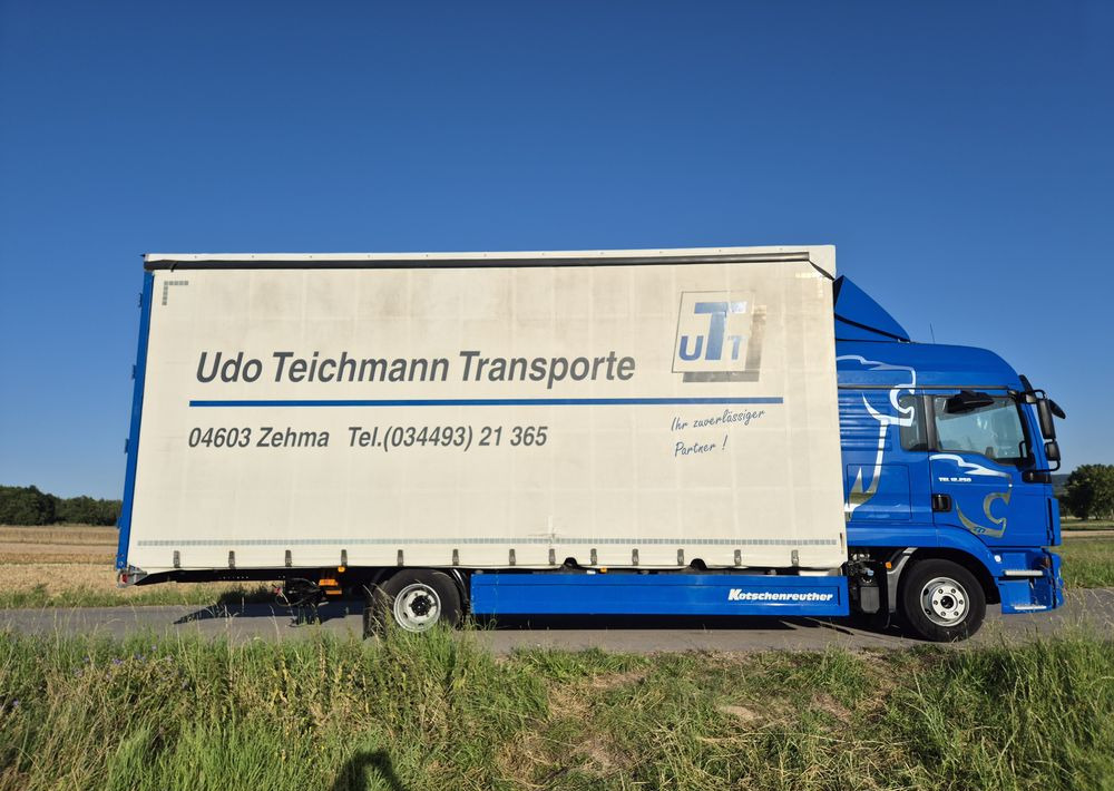 Камион с брезент MAN TGL 12.250 cena za ZESTAW TANDEM UNIKAT przebieg z Niemiec MANUAL HAK / EURO 6 / przyczepa zestaw jumbo / opony 80%: снимка 12