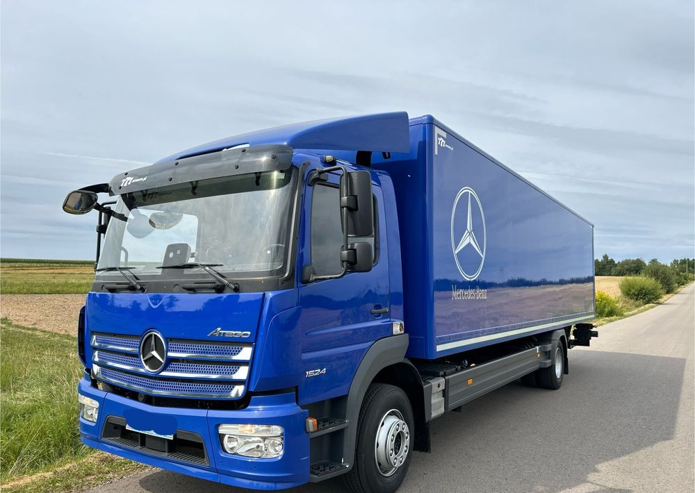 Mercedes-Benz Atego 1524 Z Niemiec 8.65m TOP 2018 Przód i tył na poduszkach 15t DMC / TOP STAN - Камион фургон: снимка 2 Mercedes-Benz Atego 1524 Z Niemiec 8.65m TOP 2018 Przód i tył na poduszkach 15t DMC / TOP STAN - Камион фургон: снимка 2