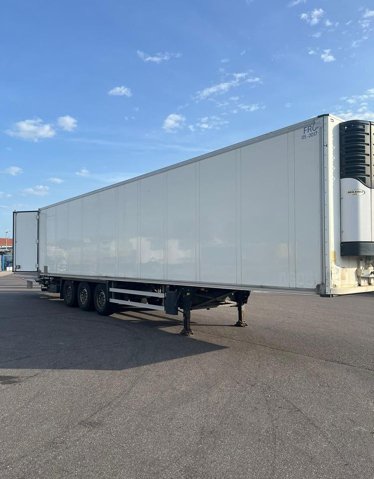 Schmitz Cargobull CARRIER MAXIMA 1300 / WINDA / DOPPEL STOCK / ŚCIANA GRODZIOWA / BELKI / PODNOSZONA OŚ / z Niemiec / TOP STAN 2011/ CARRIER CHŁODNIA CHLODNIA LODÓWKA PODWÓJNY ZAŁADUNEK PIĘTROWA - Рефрижератор полуремарке: снимка 3 Schmitz Cargobull CARRIER MAXIMA 1300 / WINDA / DOPPEL STOCK / ŚCIANA GRODZIOWA / BELKI / PODNOSZONA OŚ / z Niemiec / TOP STAN 2011/ CARRIER CHŁODNIA CHLODNIA LODÓWKA PODWÓJNY ZAŁADUNEK PIĘTROWA - Рефрижератор полуремарке: снимка 3