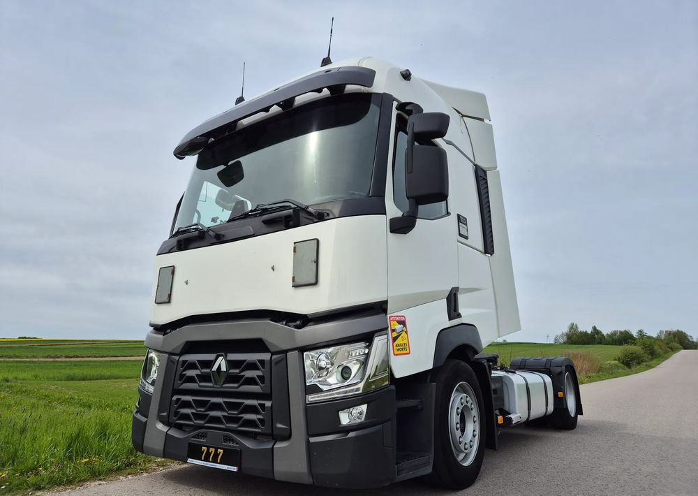 Renault T440 10/2019 ! 13l MEGA STANDARD regulowane siodło z Niemiec / klima postojowa / regulowane siodło / TOP STAN mega LOW deck standard - Влекач: снимка 1 Renault T440 10/2019 ! 13l MEGA STANDARD regulowane siodło z Niemiec / klima postojowa / regulowane siodło / TOP STAN mega LOW deck standard - Влекач: снимка 1