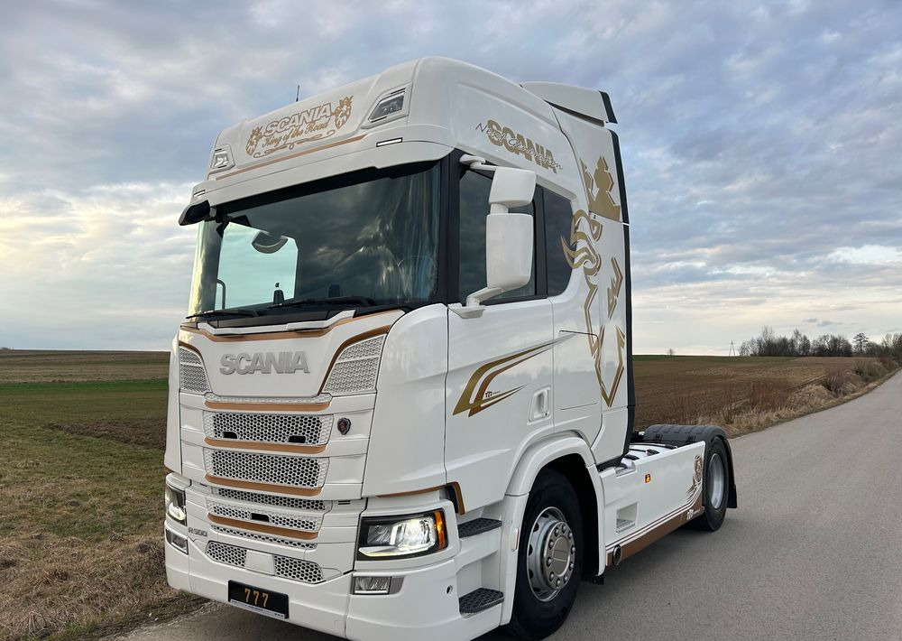 Scania R500 FULL AIR 2019 10x poduszki KLIMA POSTOJOWA / RETARDER / FULL SPOJLER / TOP STAN / od jedynego właściciela ! HYDRAULIKA spod beczki spożywczej ! / do wywrotu ruchomej podłogi beczki TOP TOP - Влекач: снимка 1 Scania R500 FULL AIR 2019 10x poduszki KLIMA POSTOJOWA / RETARDER / FULL SPOJLER / TOP STAN / od jedynego właściciela ! HYDRAULIKA spod beczki spożywczej ! / do wywrotu ruchomej podłogi beczki TOP TOP - Влекач: снимка 1