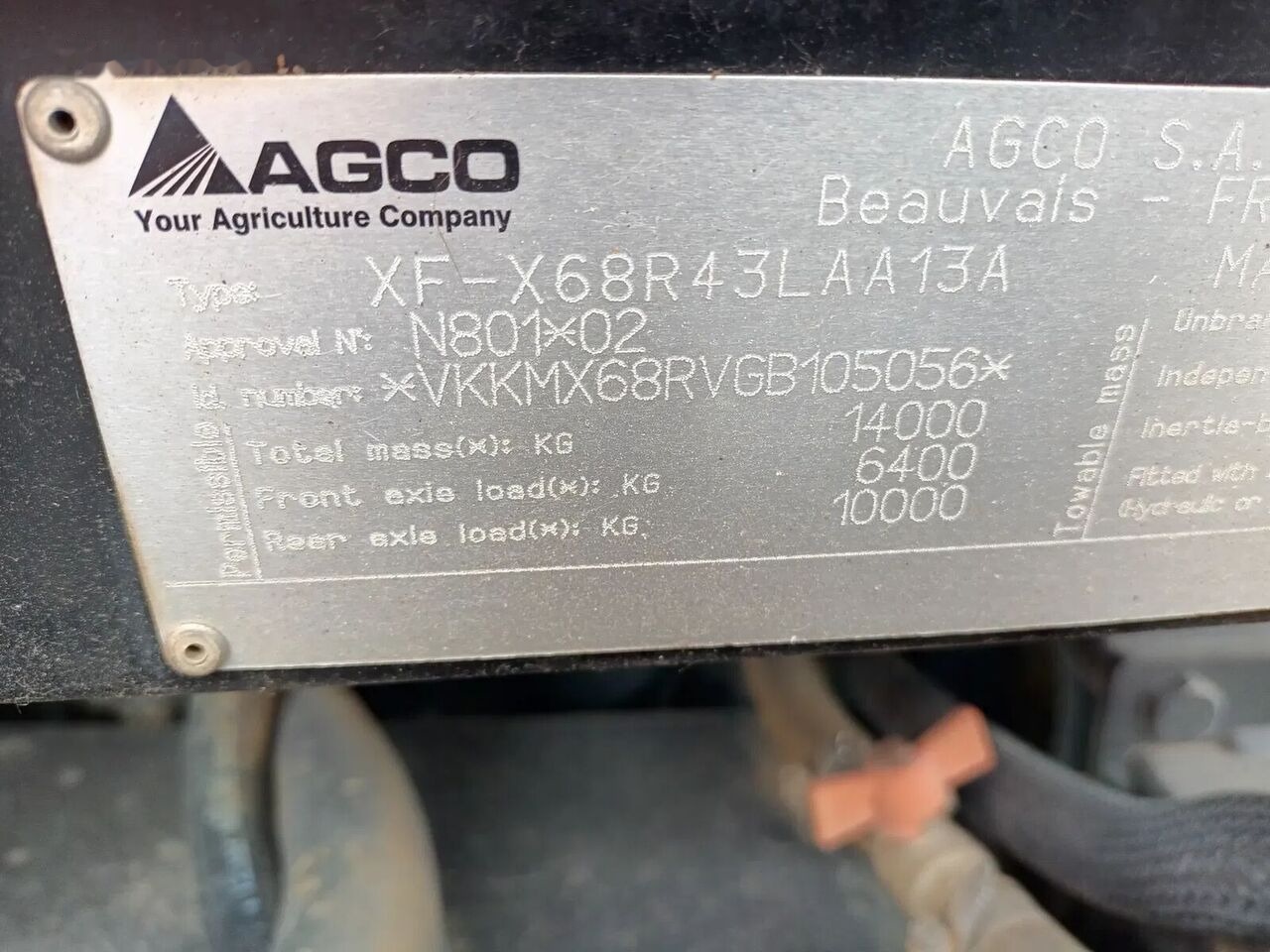 Трактор Massey Ferguson 7726 Dyna VT: снимка 6