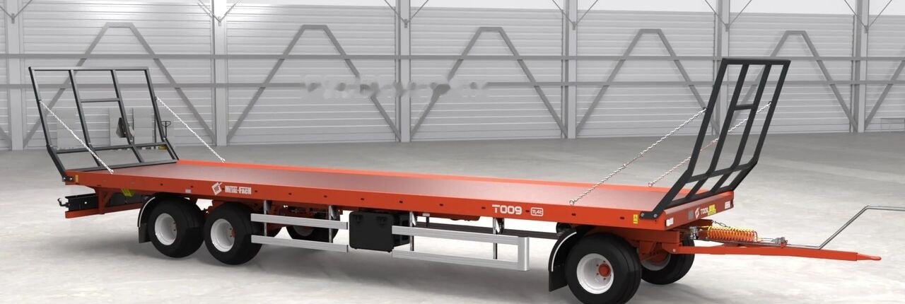 Metal-Fach Przyczepa platformowa T009/1 - 11.4t - Селскостопанско ремарке платформа: снимка 1 Metal-Fach Przyczepa platformowa T009/1 - 11.4t - Селскостопанско ремарке платформа: снимка 1