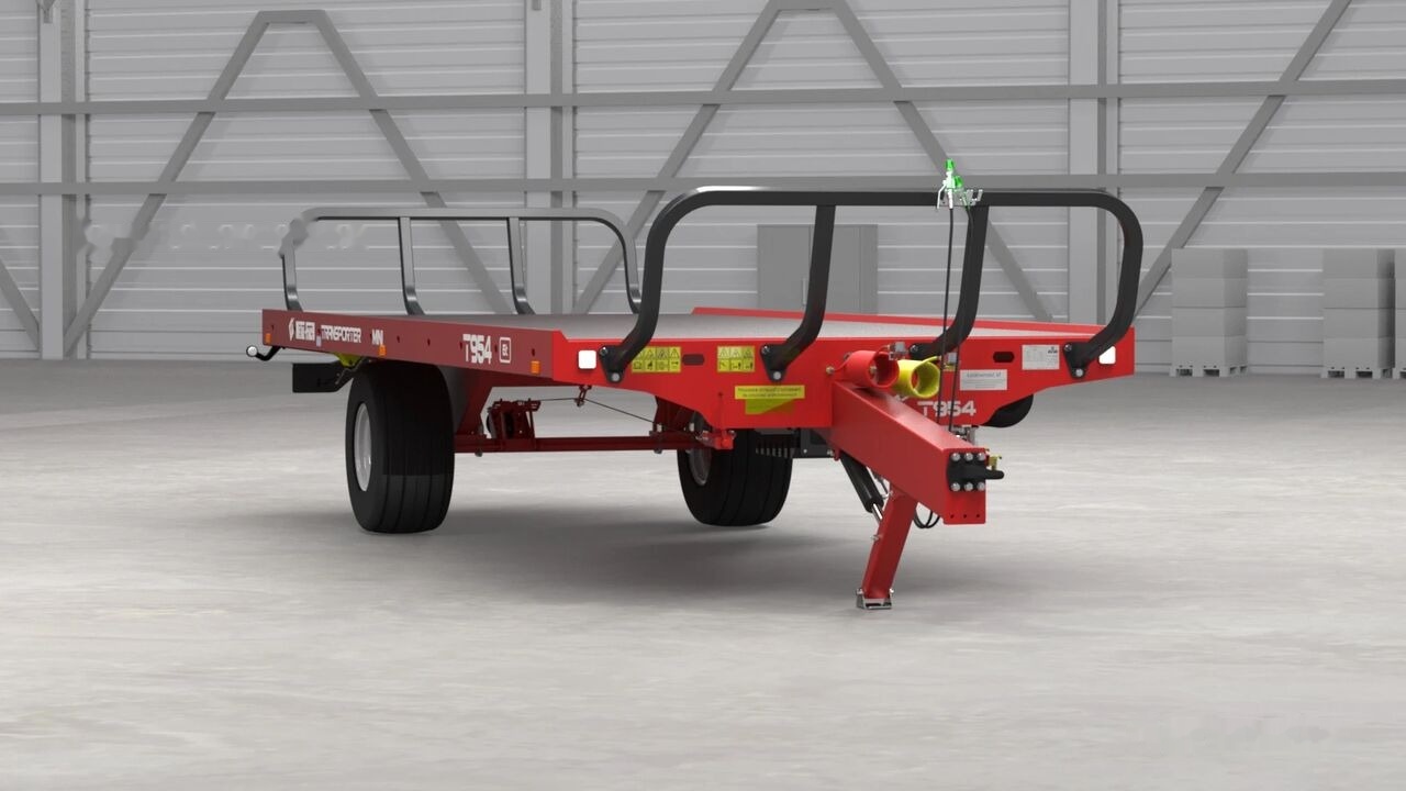 Metal-Fach Przyczepa platformowa T954 - 5,9t - Селскостопанско ремарке платформа: снимка 2 Metal-Fach Przyczepa platformowa T954 - 5,9t - Селскостопанско ремарке платформа: снимка 2