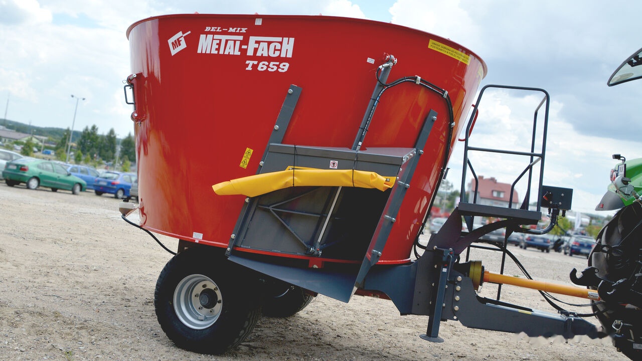 Metal-Fach T659 BELMIX "OPTIMAL" - Миксер-вагон: снимка 1 Metal-Fach T659 BELMIX "OPTIMAL" - Миксер-вагон: снимка 1