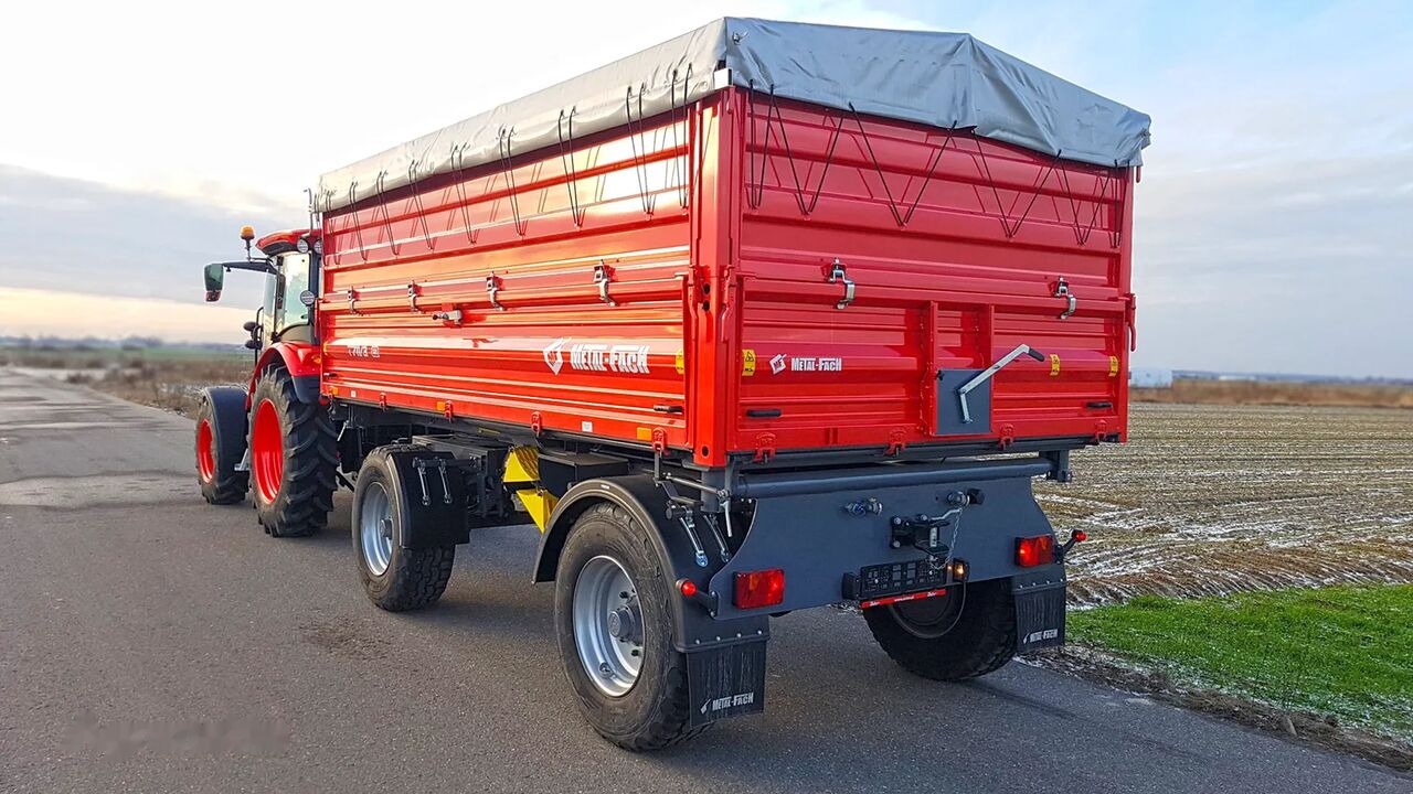 Metal-Fach T711/1 – 8t dwuosiowa - Селскостопанско ремарке: снимка 1 Metal-Fach T711/1 – 8t dwuosiowa - Селскостопанско ремарке: снимка 1