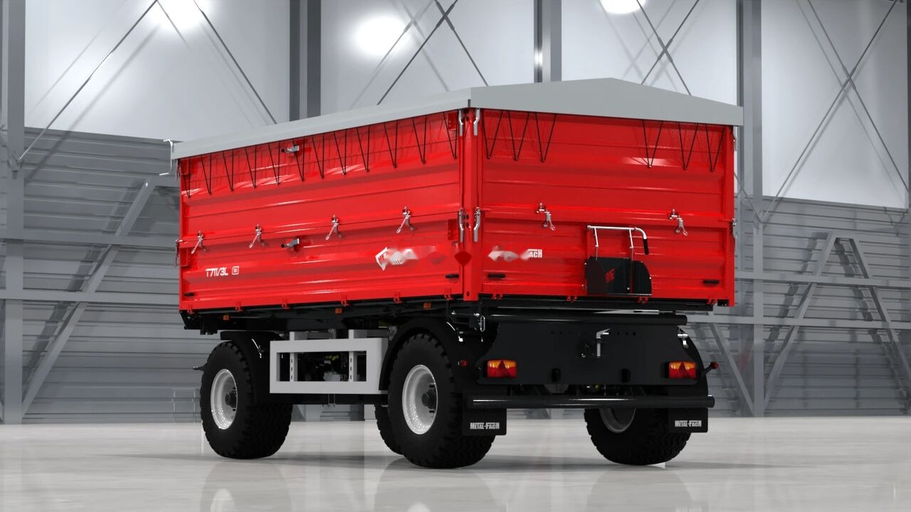 Metal-Fach T711/2L – 10t Long dwuosiowa - Селскостопанско ремарке: снимка 1 Metal-Fach T711/2L – 10t Long dwuosiowa - Селскостопанско ремарке: снимка 1